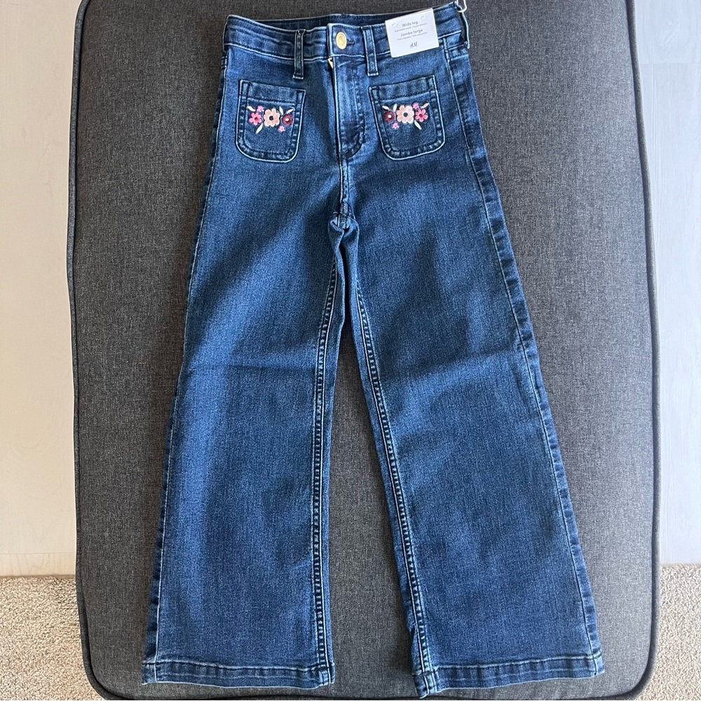 H&M Embroidered Kids Jeans